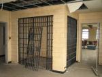 A fake jail cell
