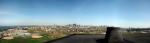 NYC panoramic from the top of an abandoned grain silo