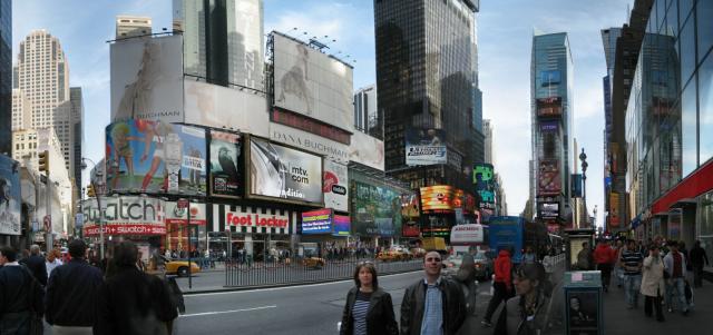 Times Square panoramic