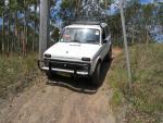 The Lada goes off-road