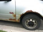 Rust is not a consideration when registering cars in Canada