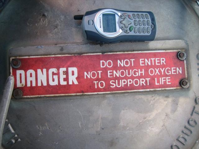 Oxygen is for loser, just go in