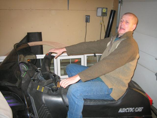Jim imagines a fun time on the Arctic Cat
